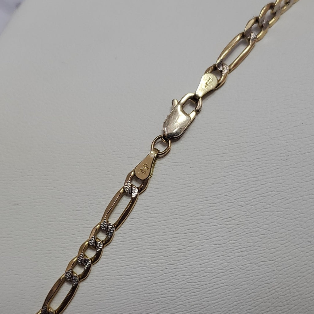 CADENA ORO,RODIADO 14 K 9,00 GRMS (SEMINUEVO)