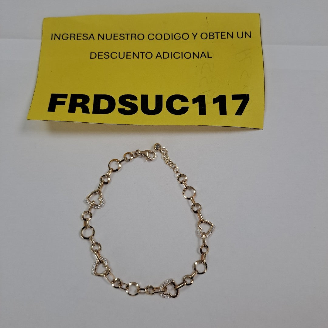 PULSERAS DAMA ORO 14K 3 (NUEVO)