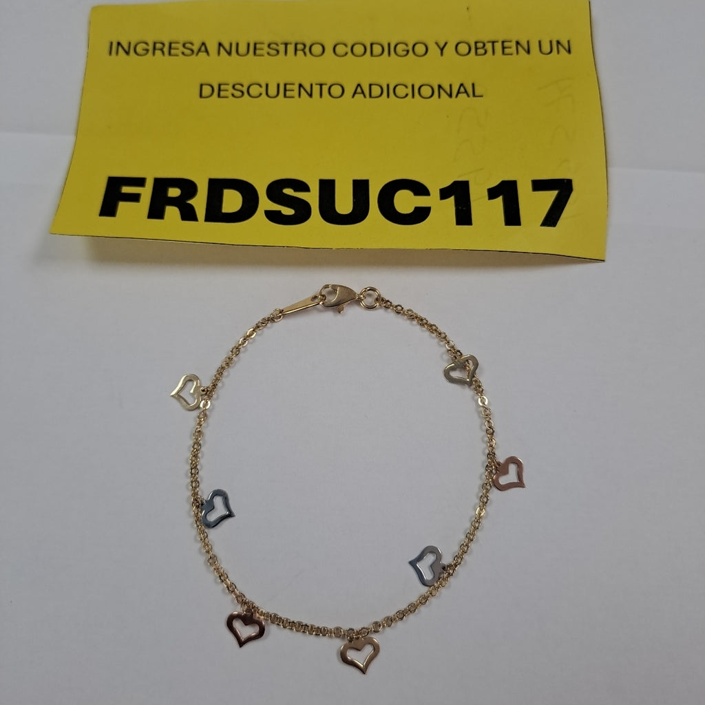 PULSERAS DAMA ORO 14K 2.3 (NUEVO)