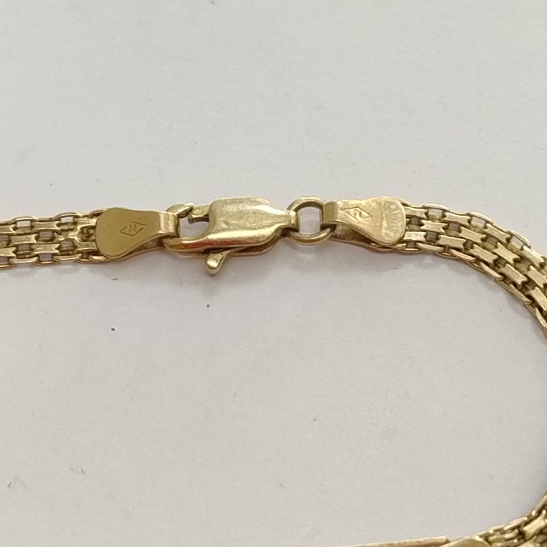 ESCLAVA ORO 14 K 4,40 GRMS (SEMINUEVO)