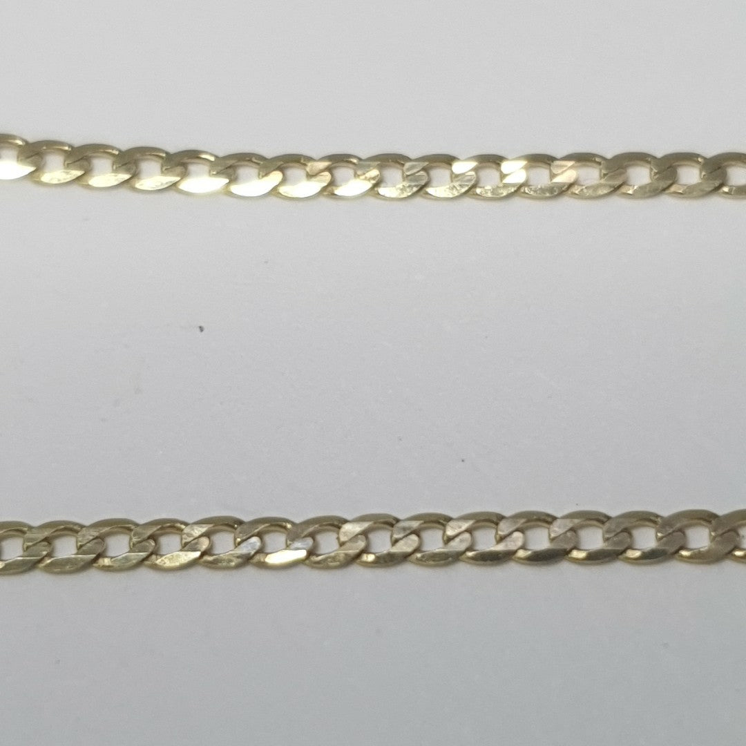CADENAS BARBADA AMARILLA ORO 14K 2.1 (NUEVO)