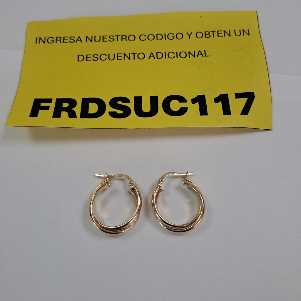 ARRACADAS ORO 14K 2.1 (NUEVO)