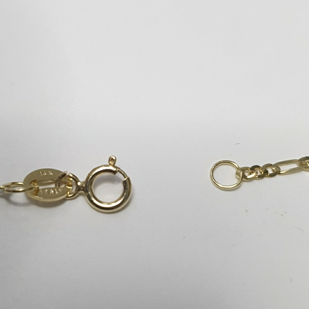 CADENAS CARTIER 3 1 AMARILLA ORO 14K 1.9 (NUEVO)