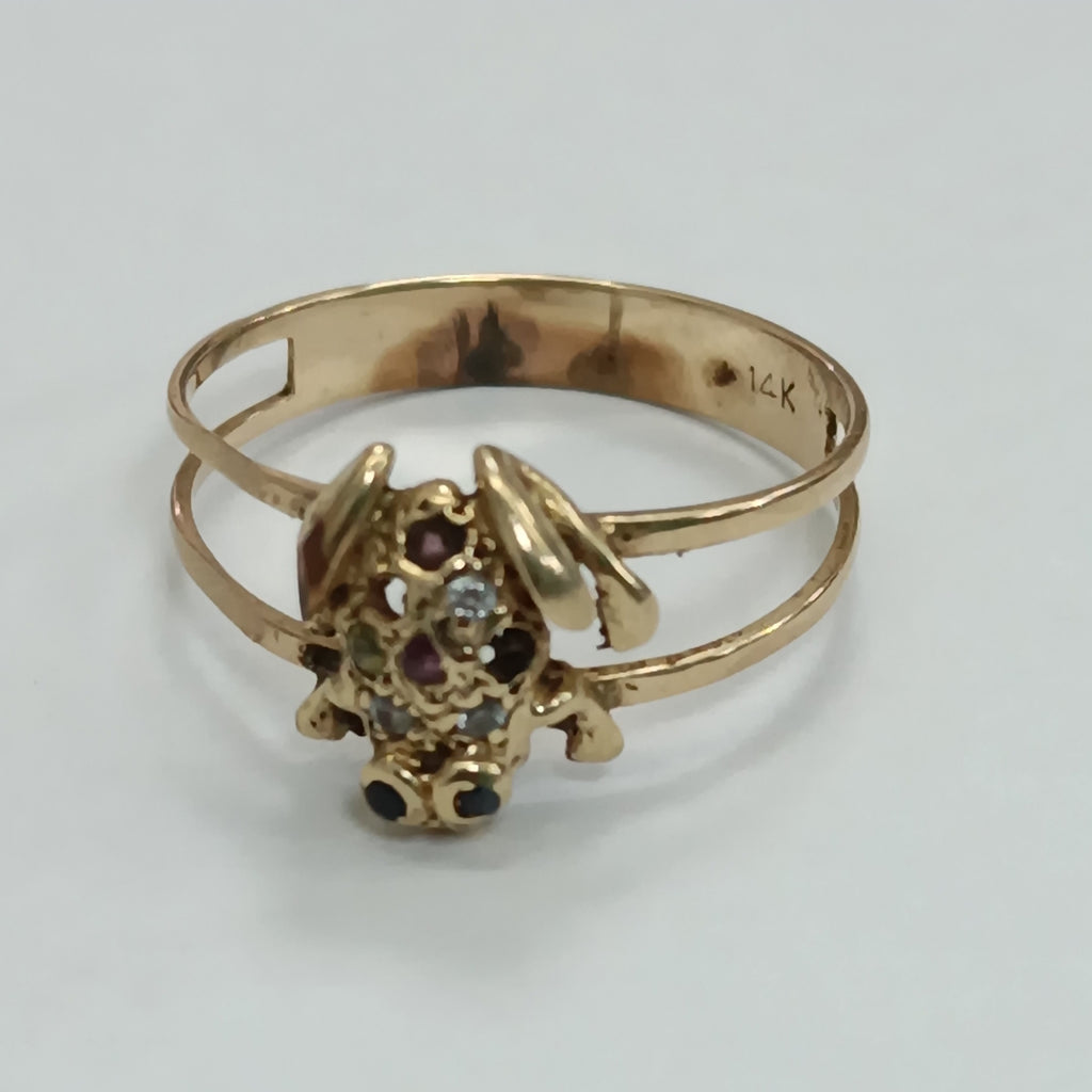 ANILLITO ORO 14 K 2.9 GRMS (SEMINUEVO)