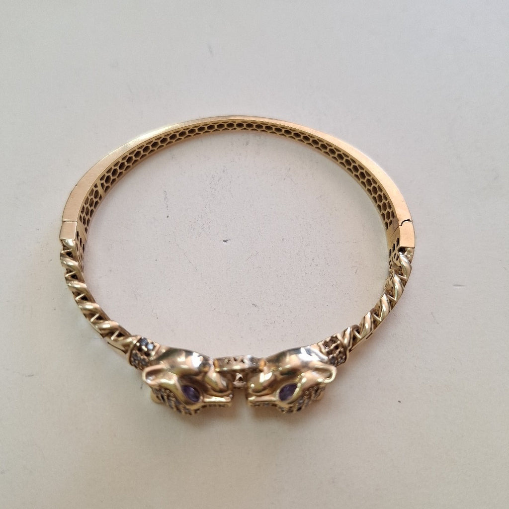 PULSERA RIGIDA ORO 18 K 17 GRMS (SEMINUEVO)