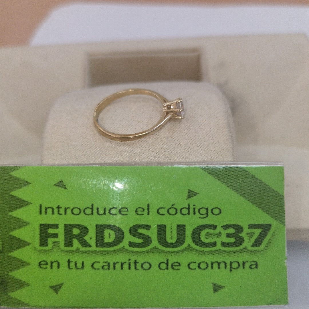 SOLITARIO ORO 10 K 1.4 GRMS (SEMINUEVO)