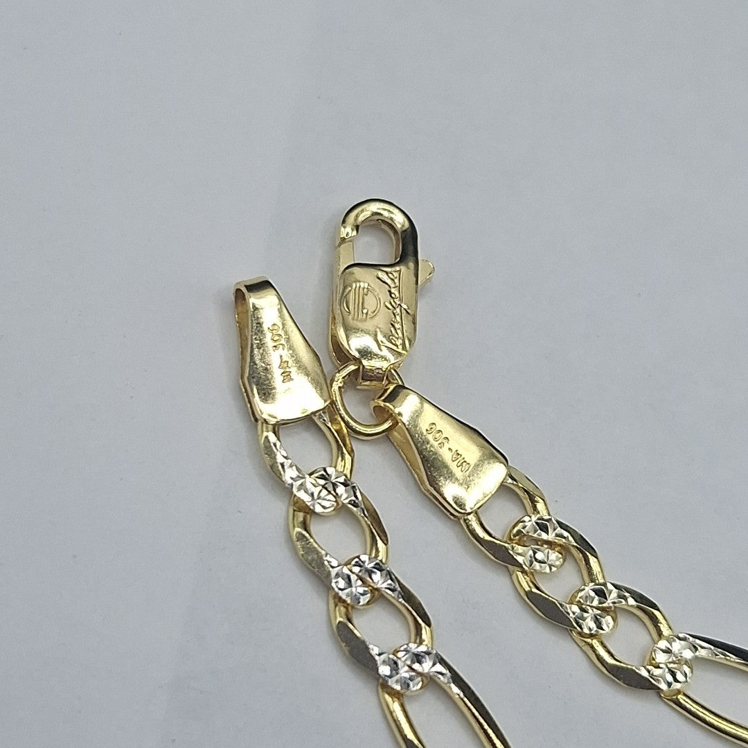 PULSERAS CABALLERO CARTIER 3 1 DIAMANTAD ORO 14K 4.6 (NUEVO)