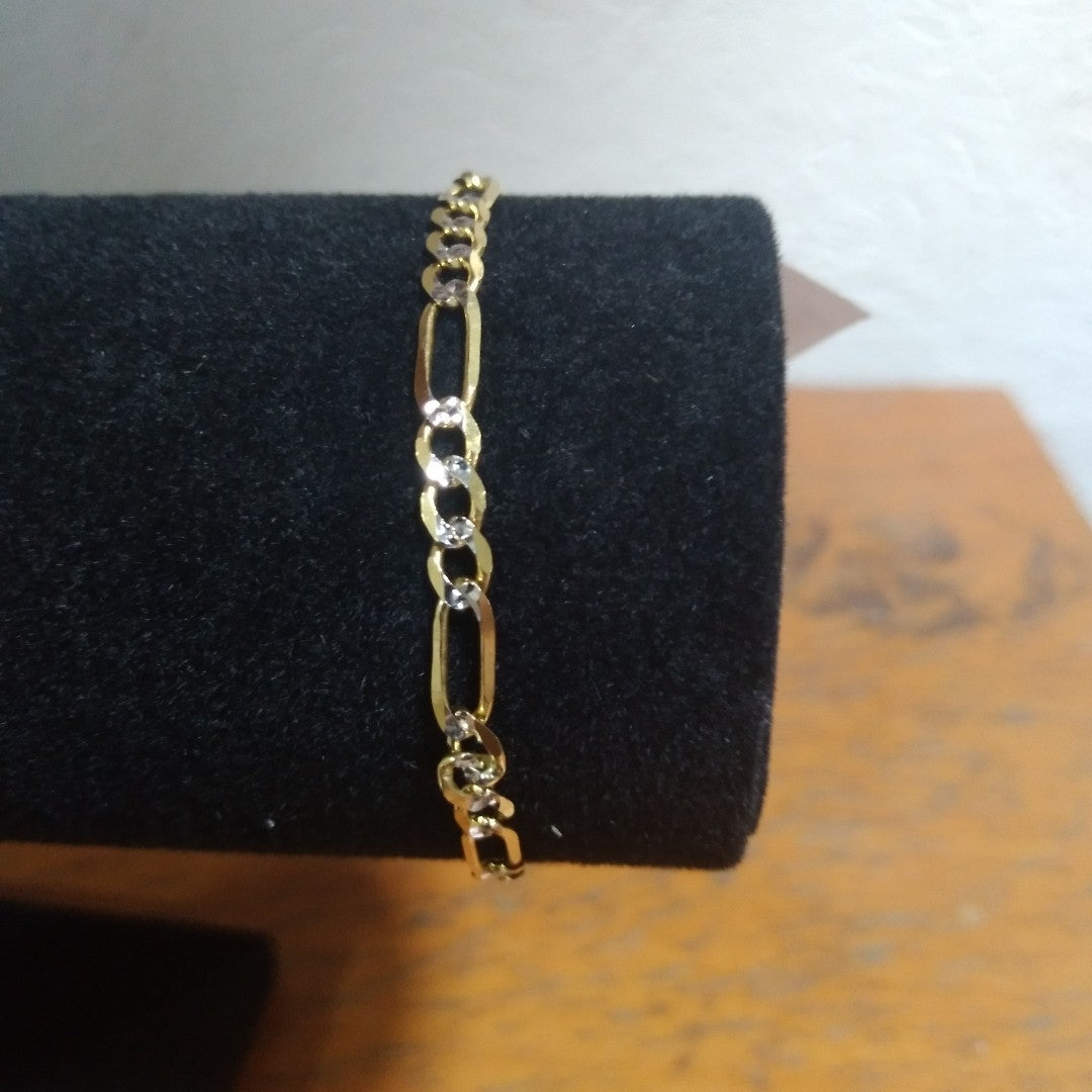 PULSERA 3X1 14K 18 CM 3.9 GR (NUEVO)