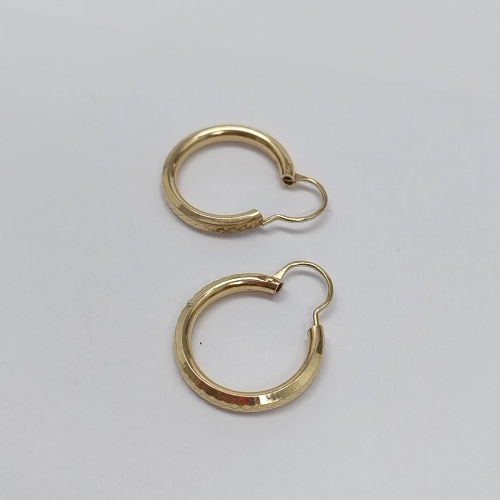 ARRACADAS PAR ORO 10 K 2.4 GRMS (SEMINUEVO)