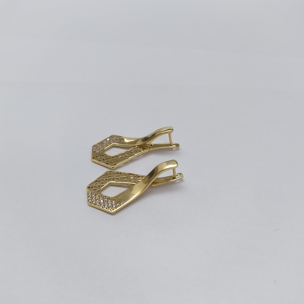 ARETES PAR ORO 14 K 6 GRMS (SEMINUEVO)