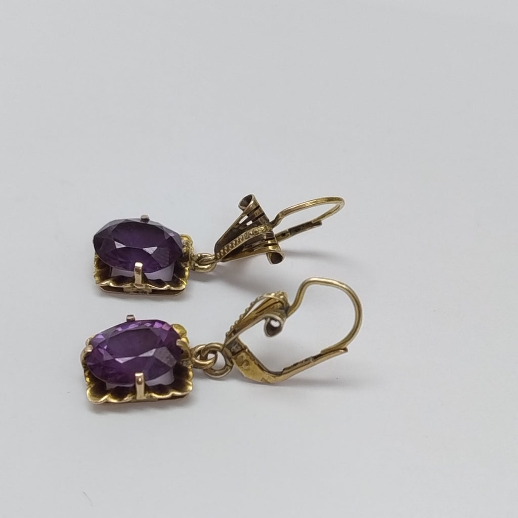 ARETES PAR ORO 8 K 5 GRMS (SEMINUEVO)