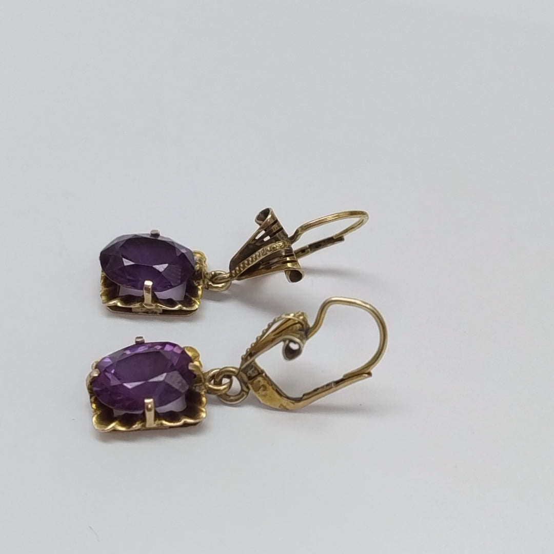 ARETES PAR ORO 8 K 5 GRMS (SEMINUEVO)