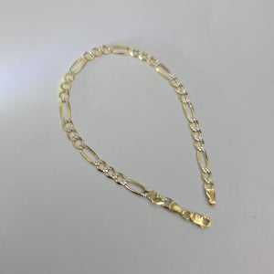 PULSERAS CABALLERO CARTIER 3 1 DIAMANTAD ORO 14K 4.5 (NUEVO)