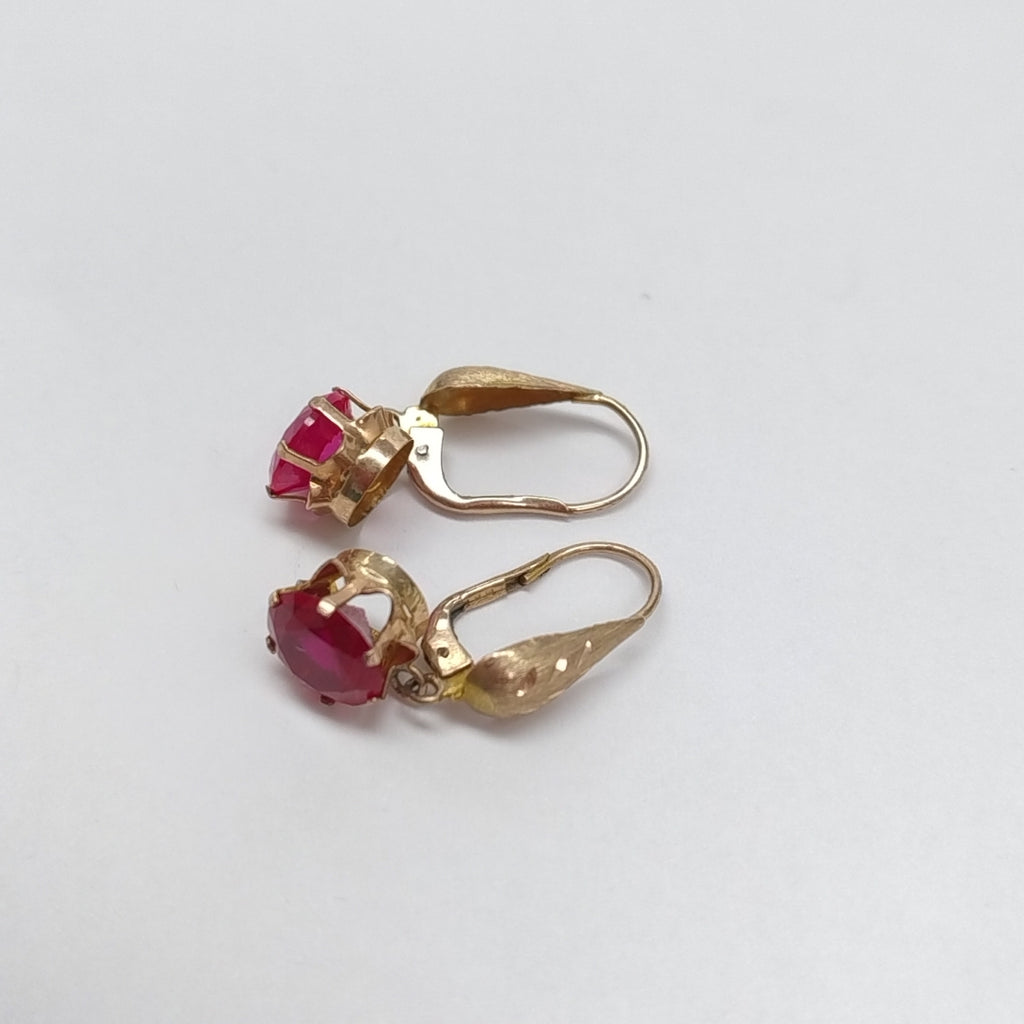 ARETES PAR ORO 8 K 2.2 GRMS (SEMINUEVO)