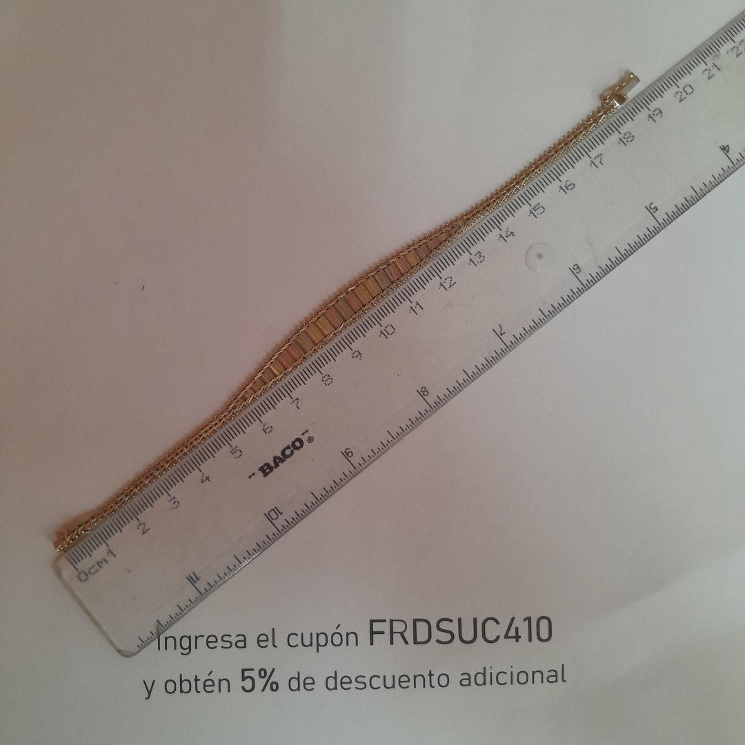 PULSERA ORO 14 K 8,80 GRMS (SEMINUEVO)