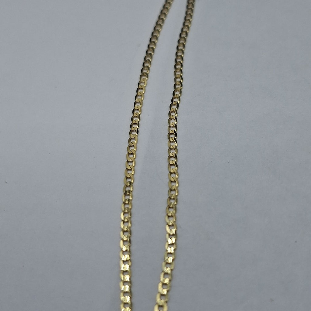 CADENAS BARBADA AMARILLA ORO 14K 2 (NUEVO)