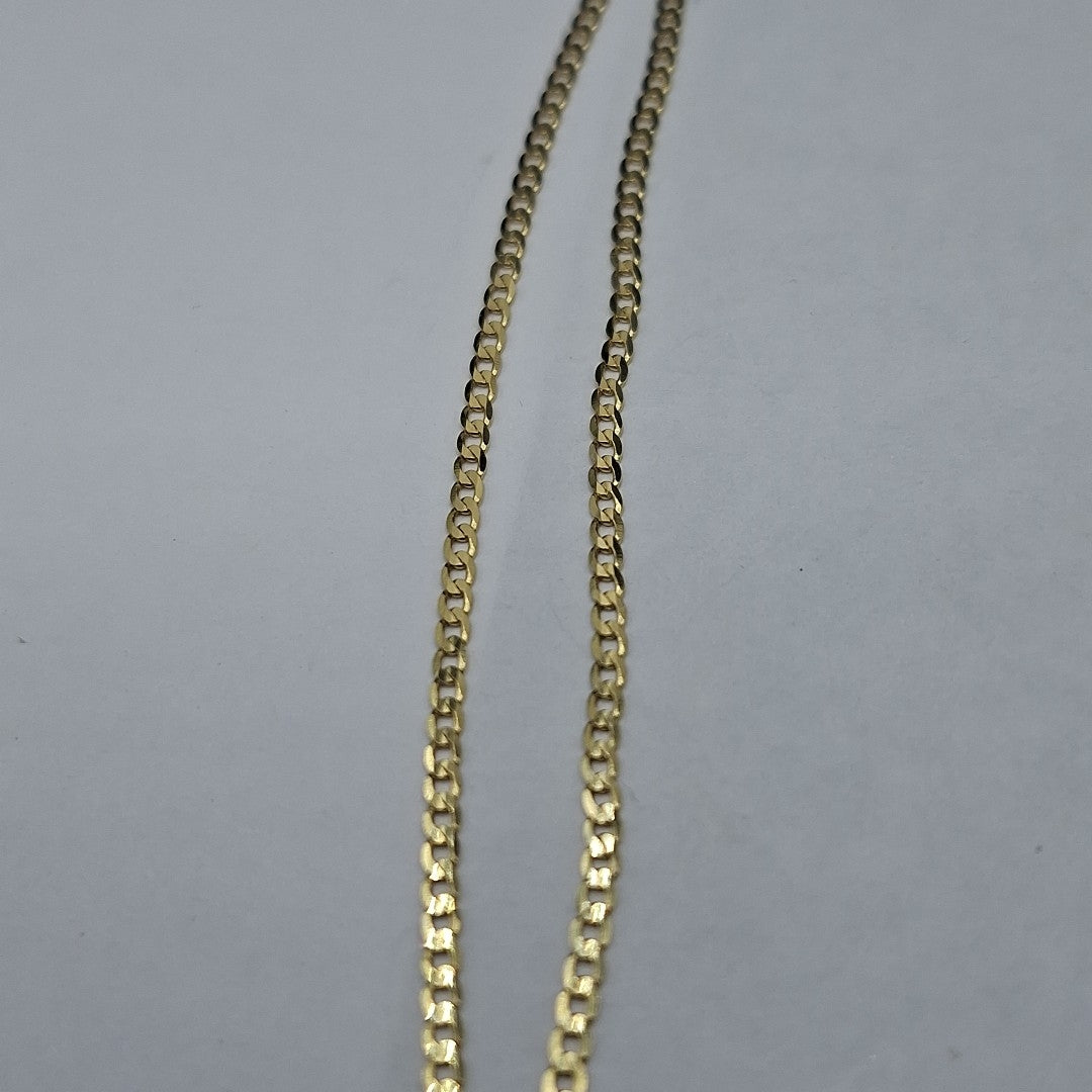 CADENAS BARBADA AMARILLA ORO 14K 2 (NUEVO)