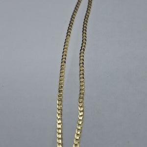 CADENAS BARBADA AMARILLA ORO 14K 2 (NUEVO)