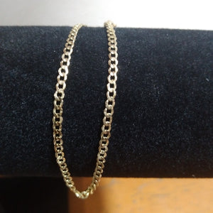 PULSERA BARBADA 14K 21 CM 2.2 GR (NUEVO)