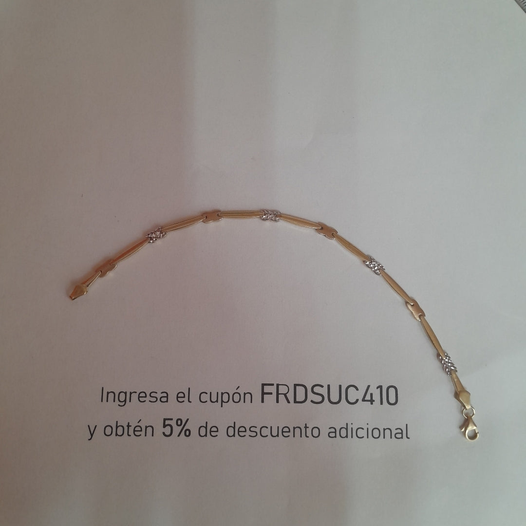 PULSERA ORO 14 K 4,80 GRMS (SEMINUEVO)