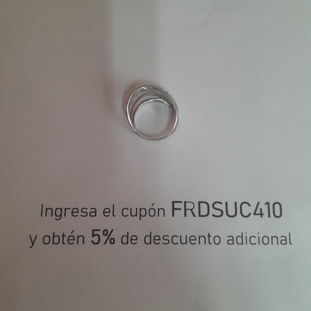 ANILLITO ORO BLANCO 14 K 5,40 GRMS (SEMINUEVO)