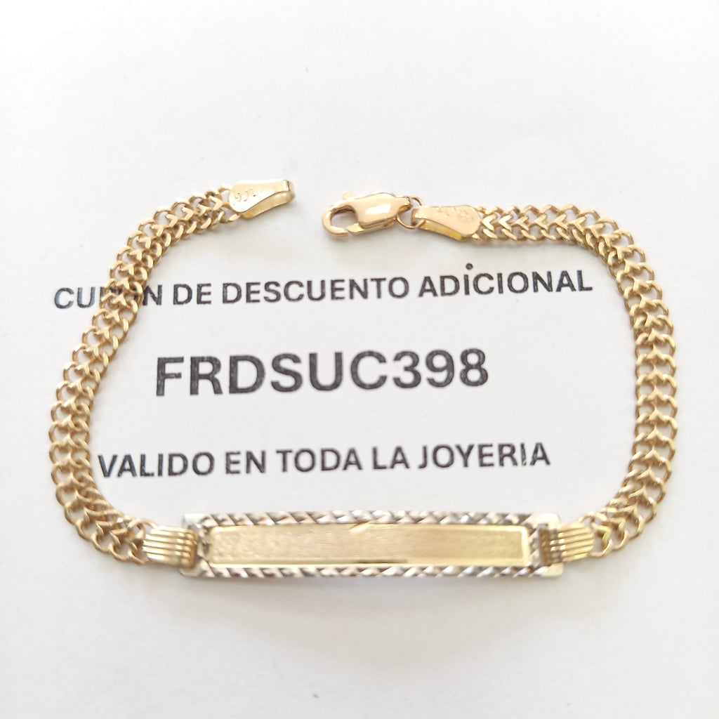ESCLAVA ORO 10 K 4.6 GRMS (SEMINUEVO)