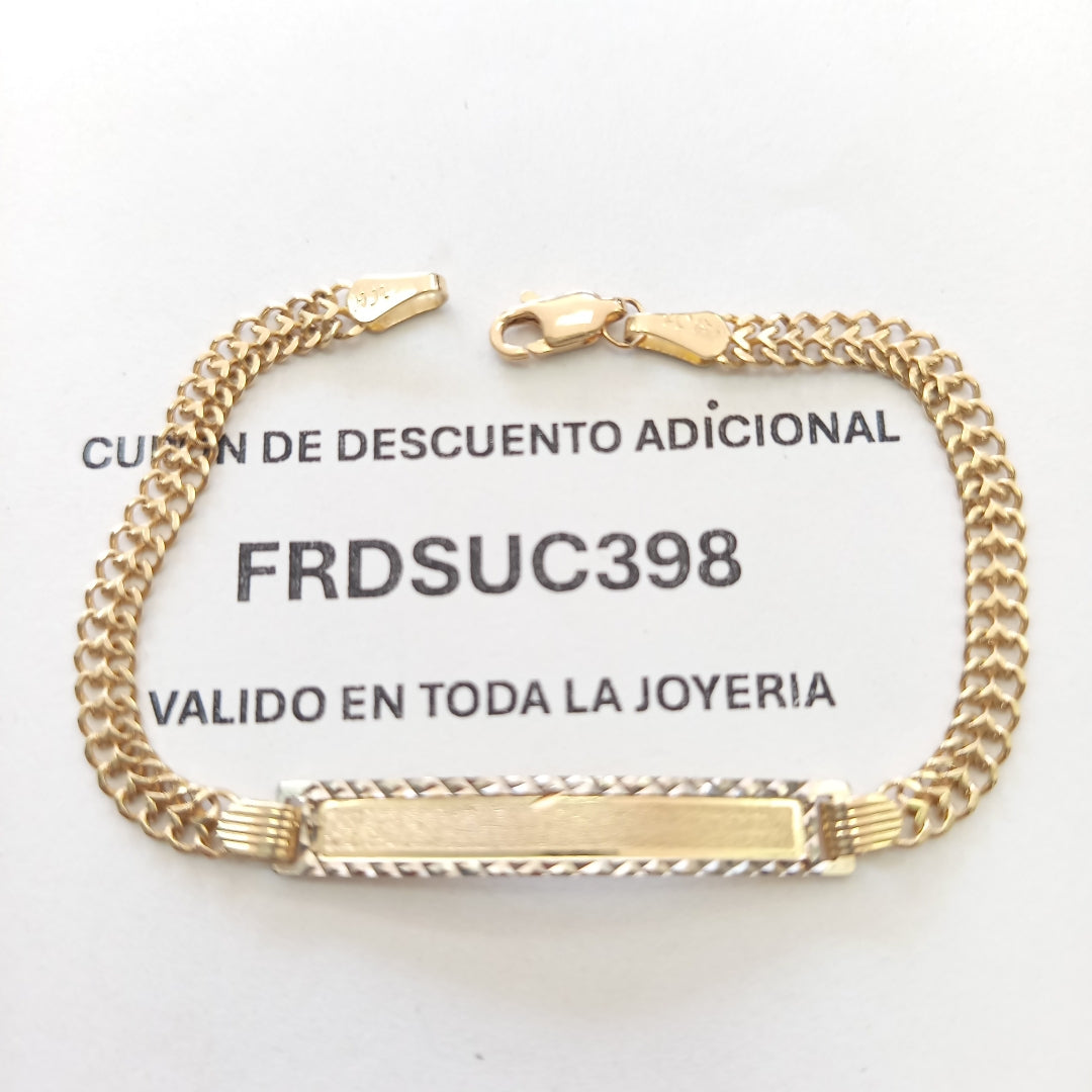 ESCLAVA ORO 10 K 4.6 GRMS (SEMINUEVO)
