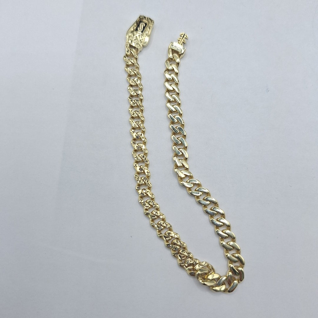 PULSERA MONACO ORO 10K 4.3 (NUEVO)