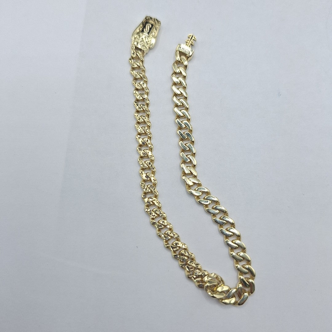 PULSERA MONACO ORO 10K 4.3 (NUEVO)