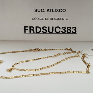 CADENA 3X1 14K 50 CM 4.4 GR (NUEVO)