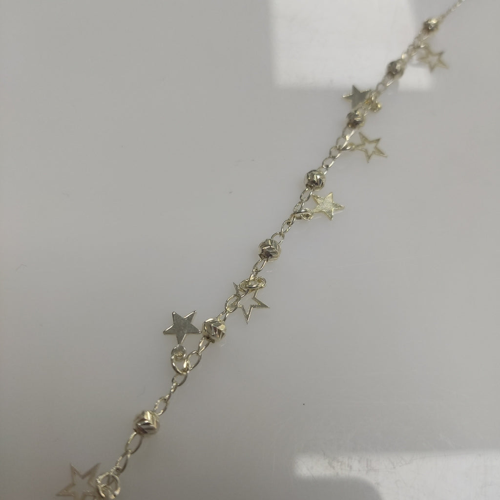 PULSERA TEJIDO ESPECIAL PLATA .925 18 CM 3.1 GR (NUEVO)