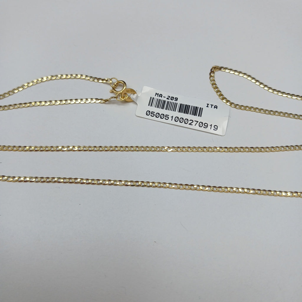 CADENAS BARBADA AMARILLA ORO 14K 2 (NUEVO)