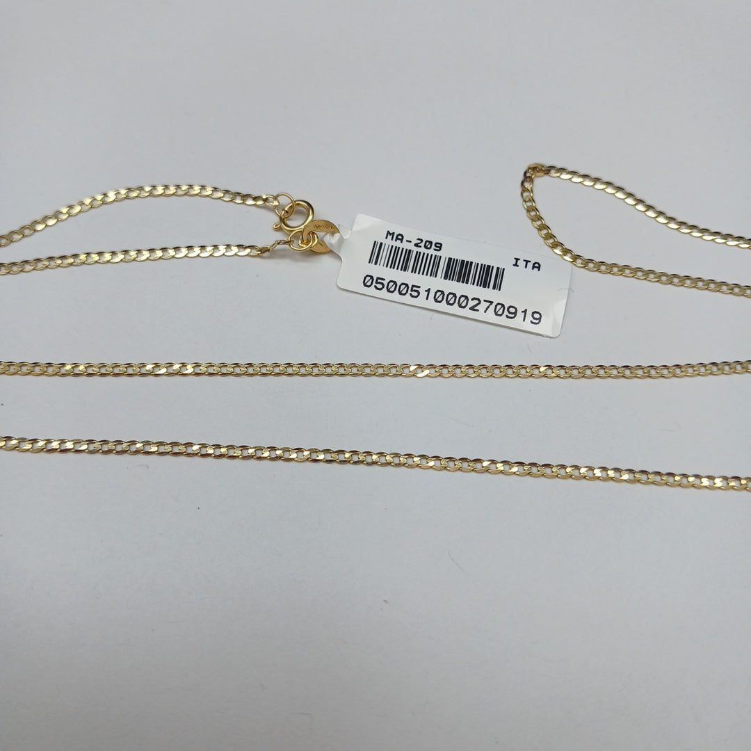 CADENAS BARBADA AMARILLA ORO 14K 2 (NUEVO)
