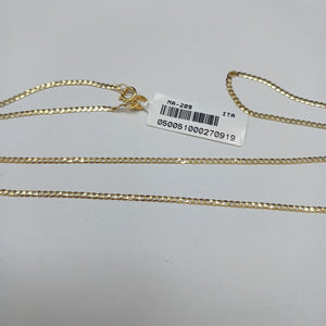 CADENAS BARBADA AMARILLA ORO 14K 2 (NUEVO)
