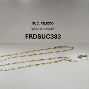 CADENA BARBADA 14K 55 CM 5.1 GR (NUEVO)