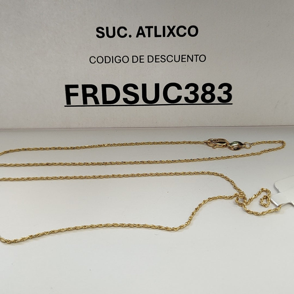 CADENA TORZAL 14K 55 CM 2.9 GR (NUEVO)