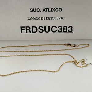 CADENA TORZAL 14K 55 CM 2.9 GR (NUEVO)