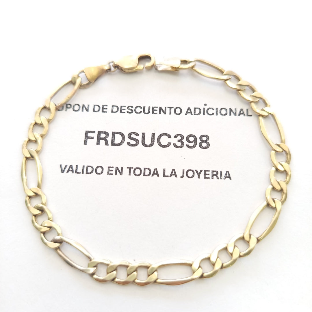 PULSERA ORO 10 K 4.6 GRMS (SEMINUEVO)