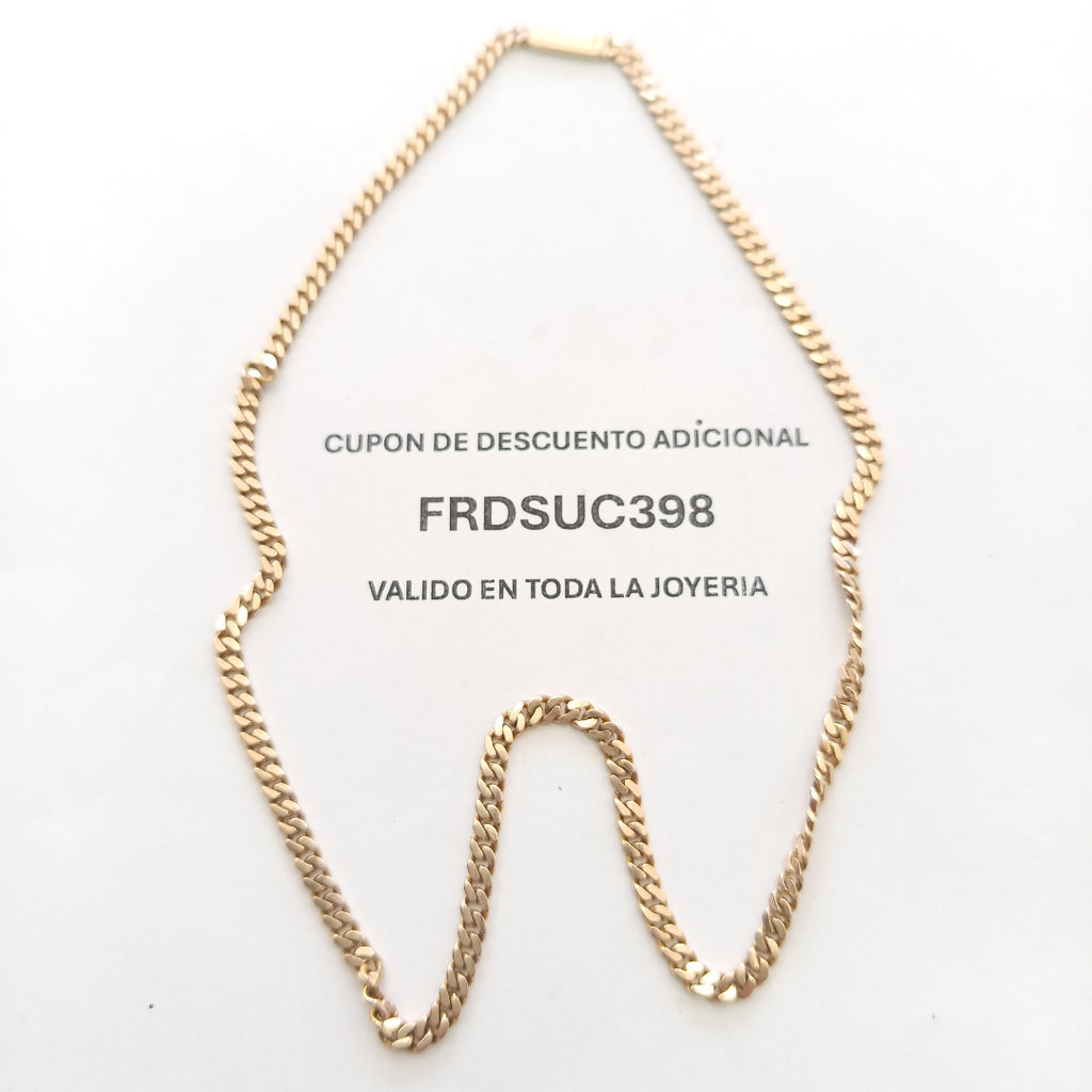 CADENA ORO 10 K 10.8 GRMS (SEMINUEVO)