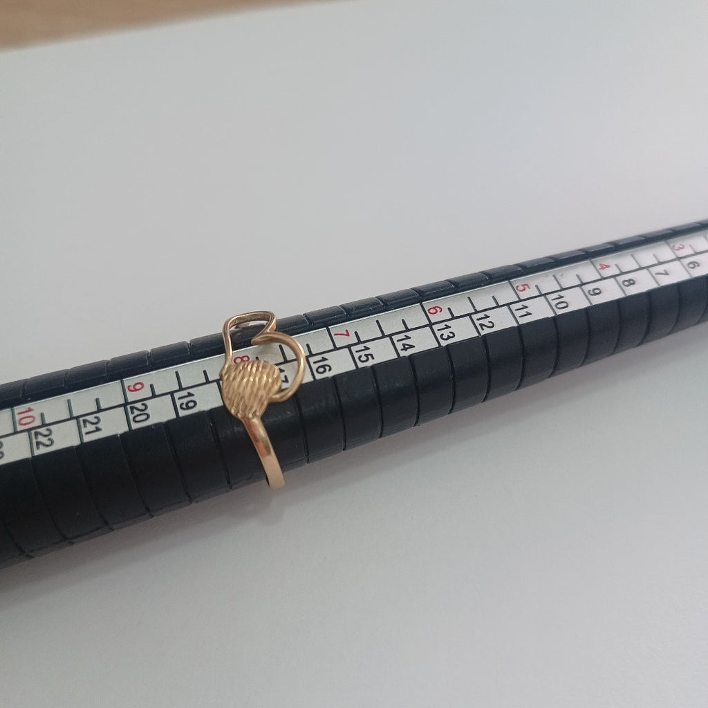 ANILLO ORO 10 K 1.3 GRMS (SEMINUEVO)