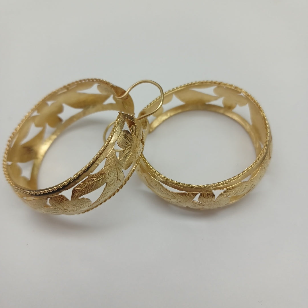 ARRACADAS PAR ORO 8 K 8,80 GRMS (SEMINUEVO)