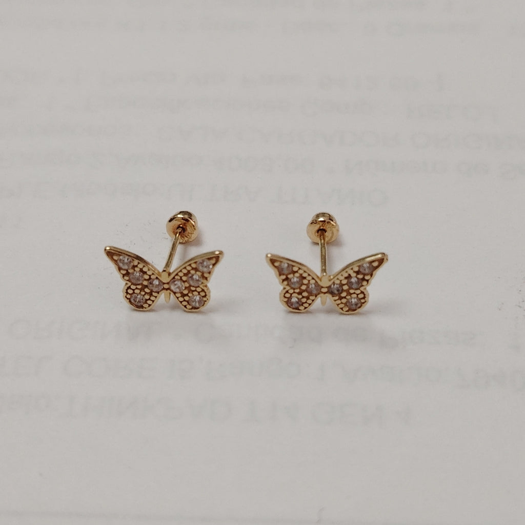 ARETES PAR ORO 14 K 0,50 GRMS (SEMINUEVO)