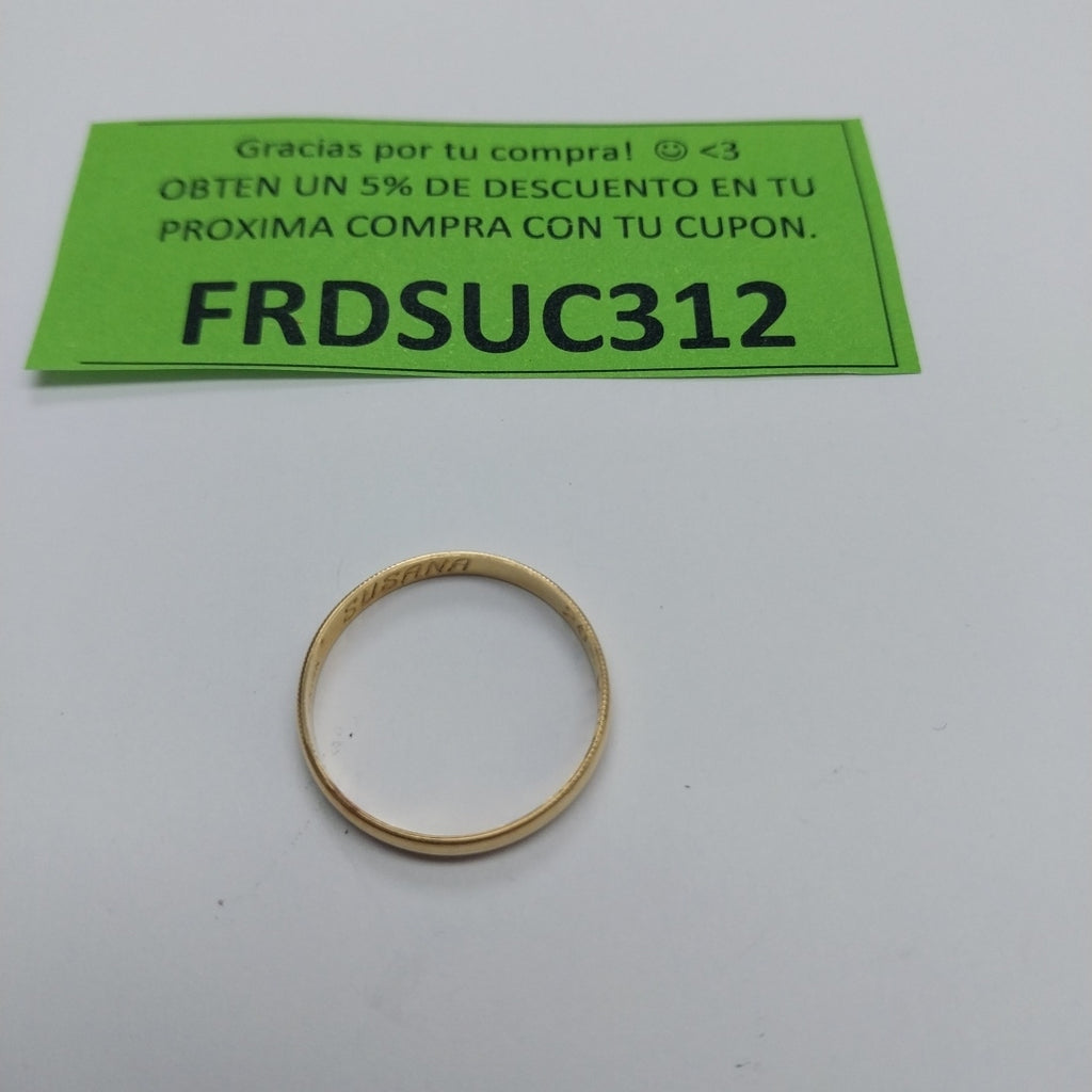 ARGOLLA ORO 14 K 1.7 GRMS (SEMINUEVO)