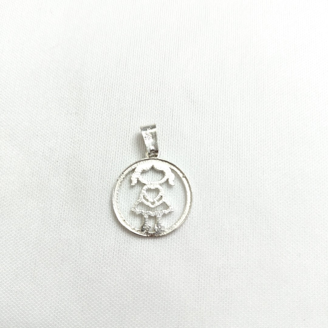 DIJE NIÑA PLATA .925 2.1 GR (NUEVO)