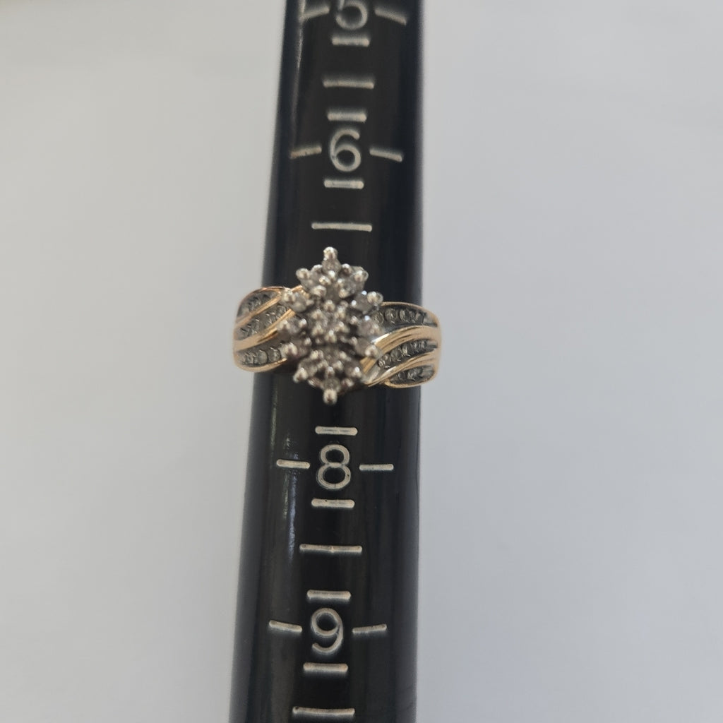 ANILLO ORO 10 K 6,50 GRMS (SEMINUEVO)