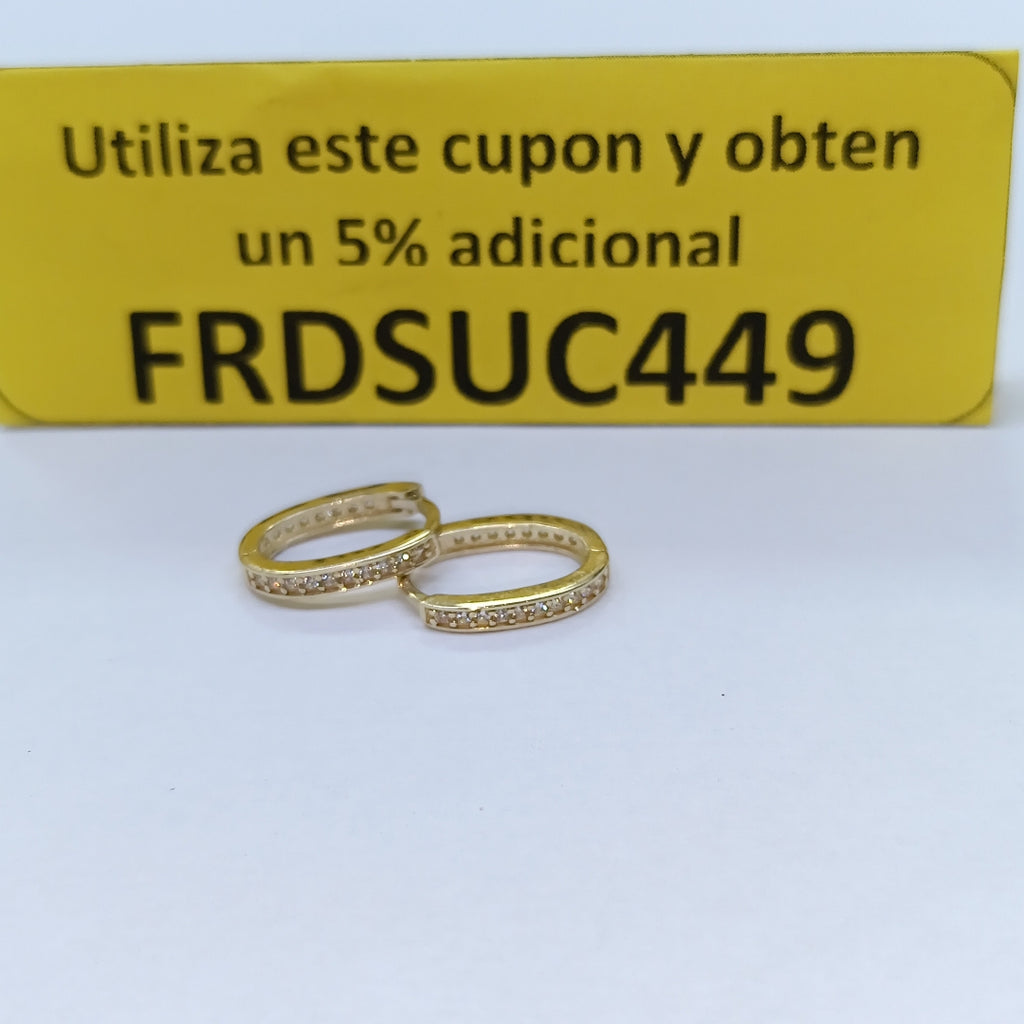 HUGGIES ORO 14K 1.7 (NUEVO)