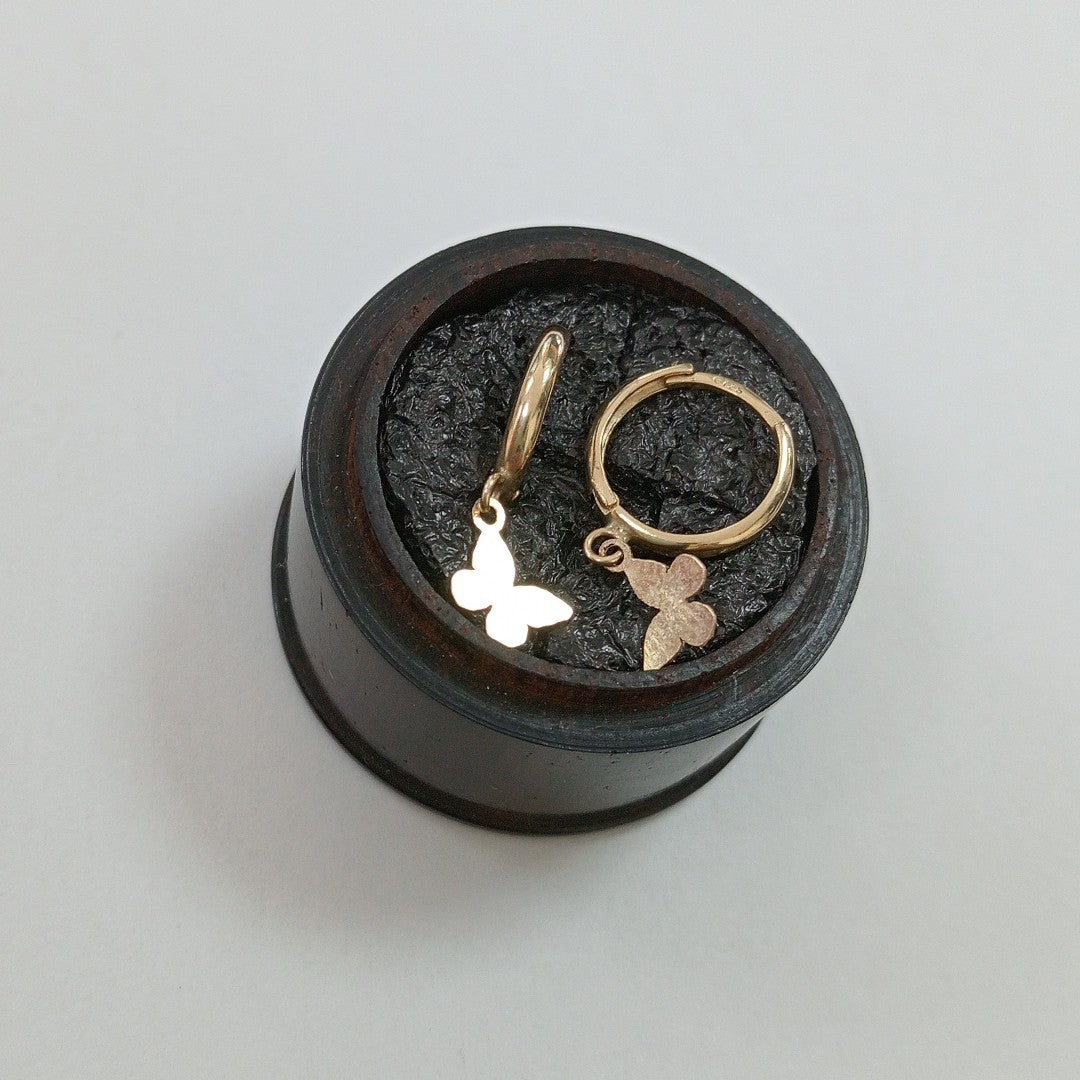 ARETES PAR ORO 10 K 1 GRMS (SEMINUEVO)