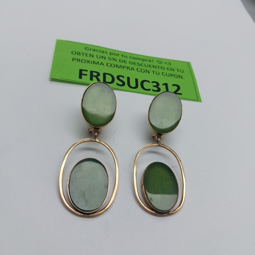 ARETES PAR ORO 10 K 3,70 GRMS (SEMINUEVO)