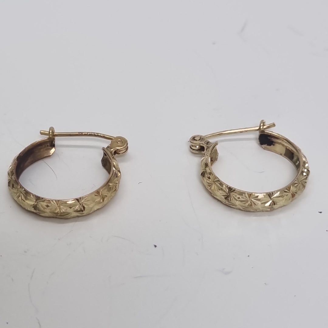 ARRACADAS PAR ORO 10 K 1,70 GRMS (SEMINUEVO)