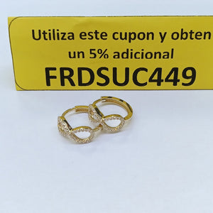 HUGGIES ORO 14K 2.1 (NUEVO)